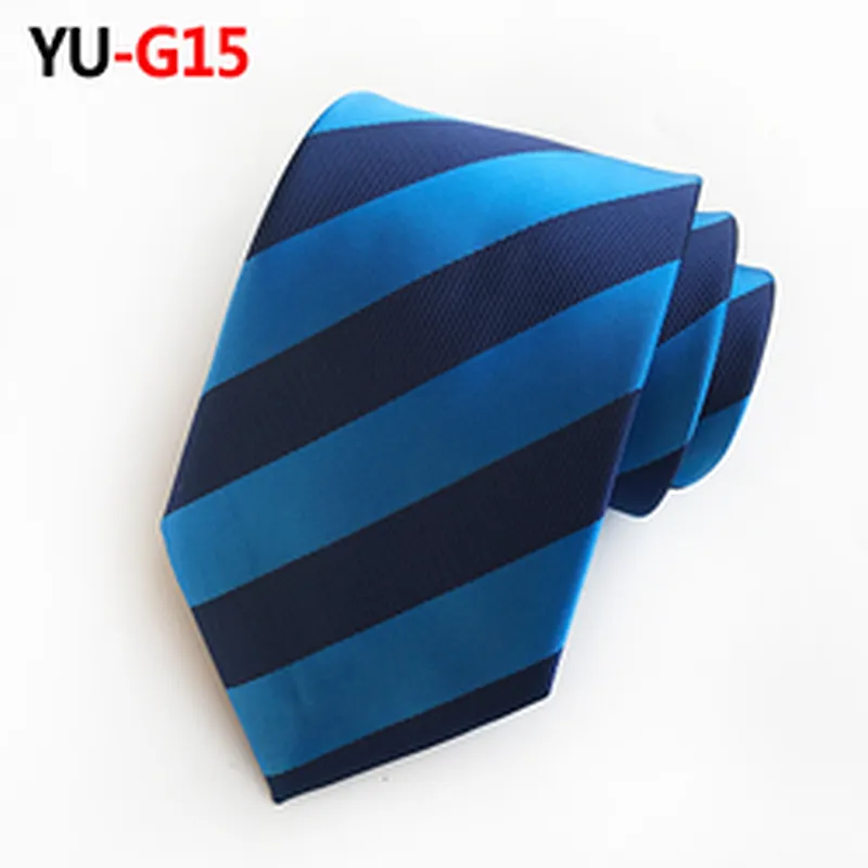 Luxury Necktie Mens Paisley Stripe Cravate Pour Homme Polyester Woven Neck Ties For Men Italian