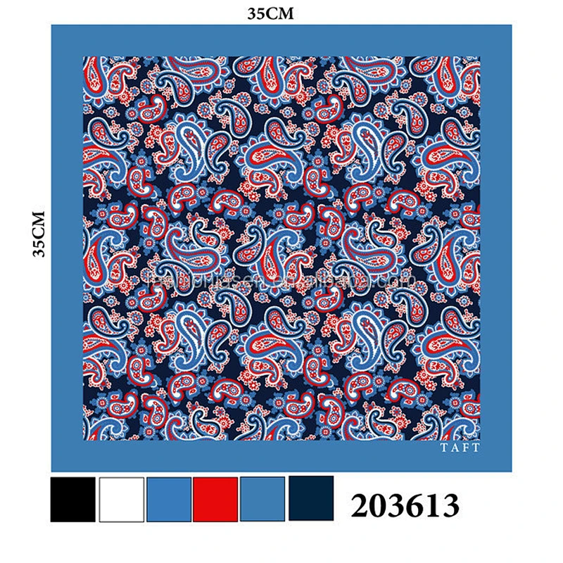 best print paisley pattern handkerchiefs