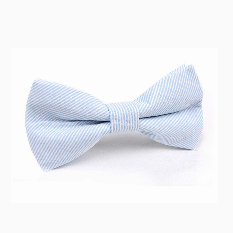 elegant men zebra slim stripes men bow tie cotton
