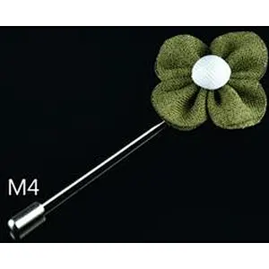 brooch lapel pin custom luxury groom boutonniere wedding wholesale flower lapel pins mens suit