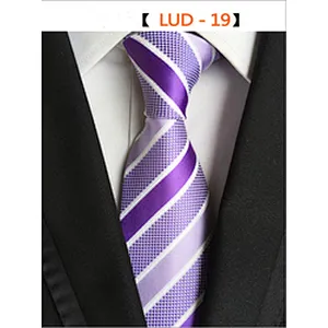 Custom Gravata Fashion Neck Ties For Men Casual Grid Silk Necktie Gift