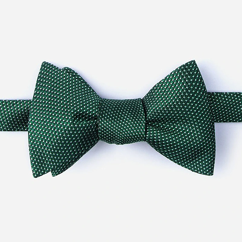 customized fashion dark blue self tie bow tie for men