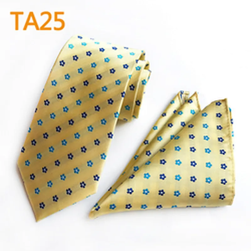 High Quality Corbatas Hombres Classical Men Ties Suit Necktie Set Gift Box Logo Packing Mens Ties Silk Box Set