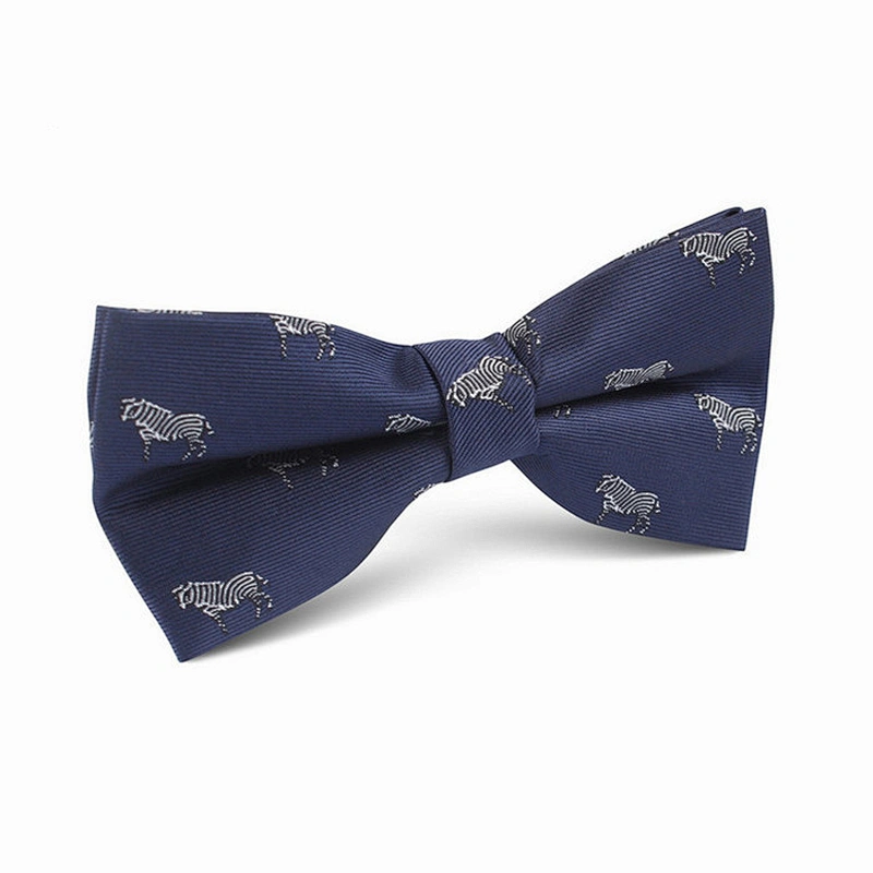 cartoon navy anchor pattern kids bow tie mini