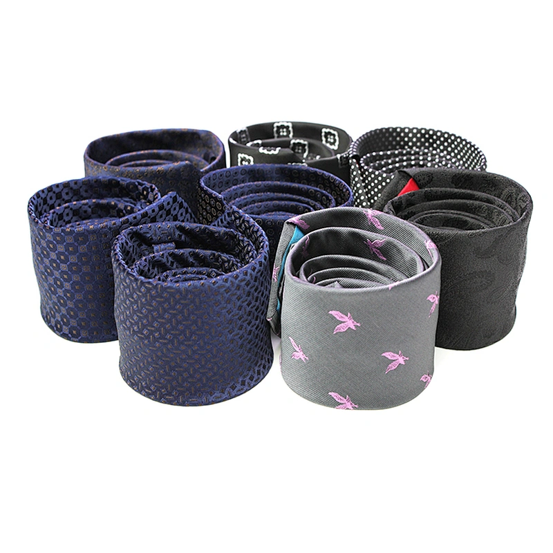 Wholesale  Custom Mens Neck Tie Set Classical polyester Necktie