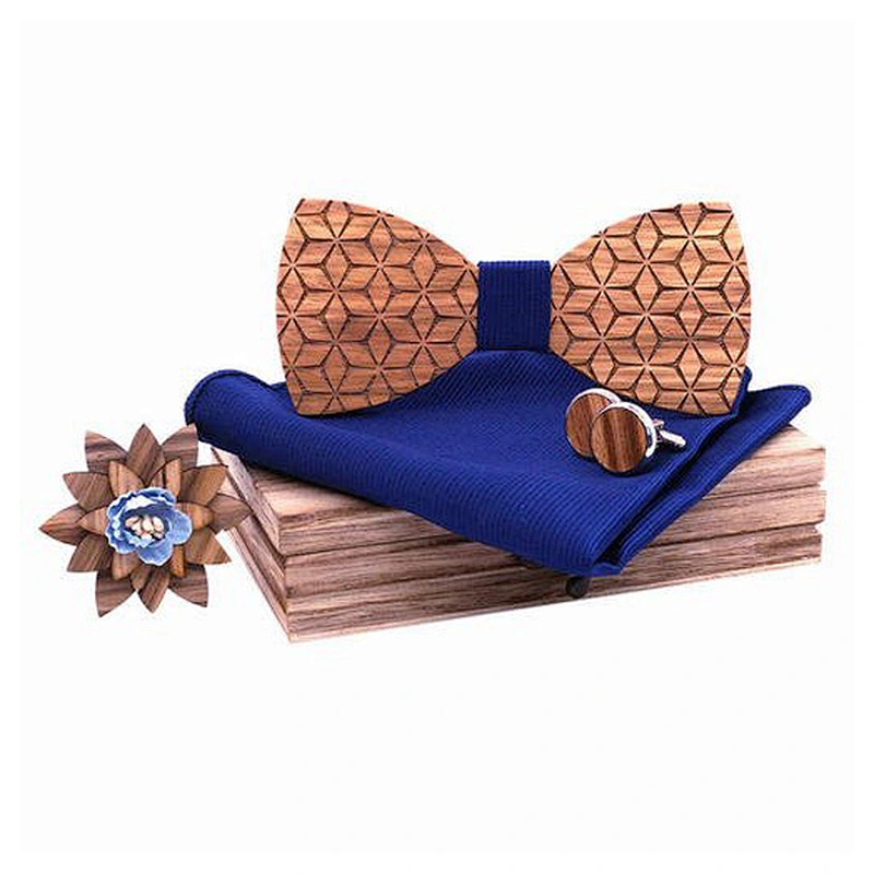 wedding handkerchief polyester tie and polyester men ties set