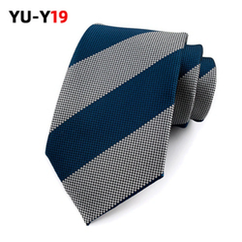 Wholesale classical Stripe Men Ties Custom Necktie Luxury Mens Polyester Ties