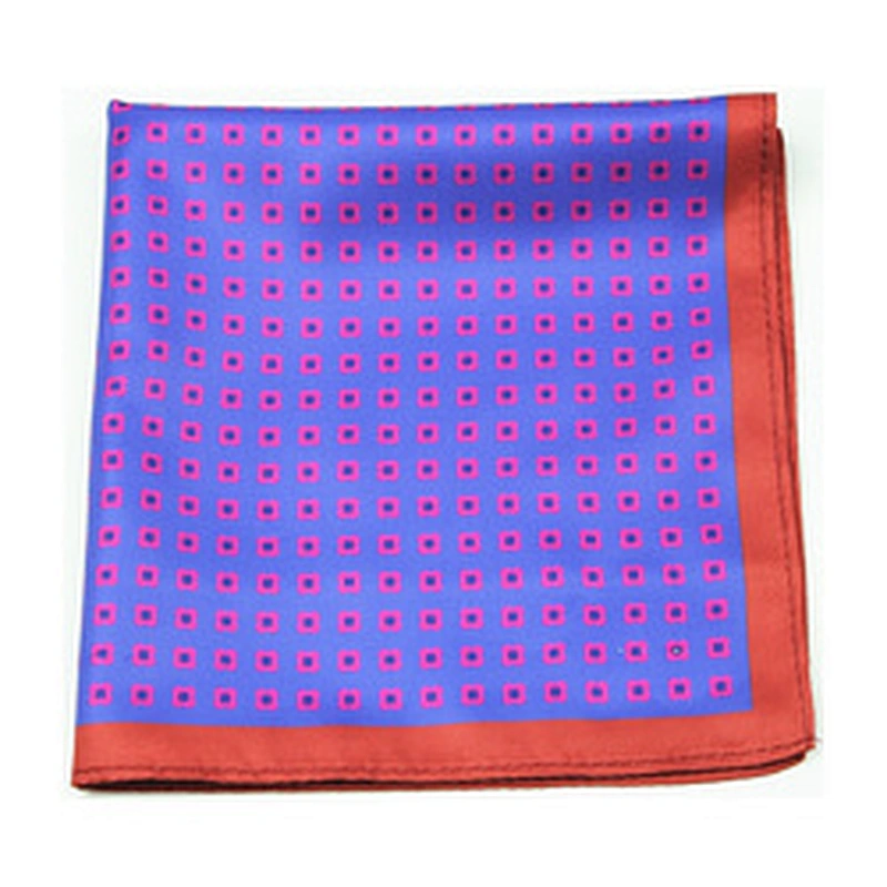 linen pocket square holder custom handkerchief silk fabric for men
