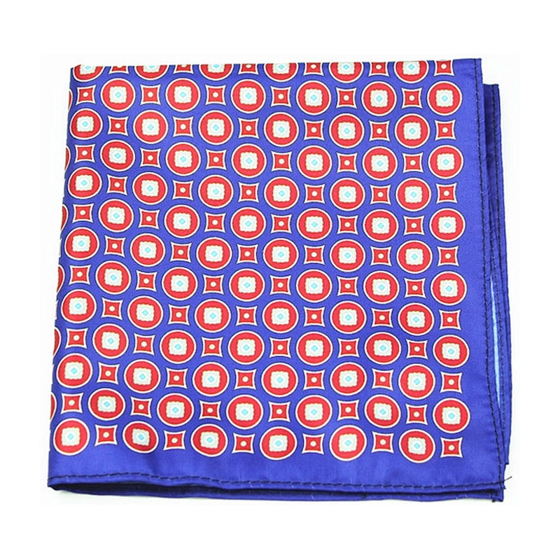 100%microfiber custom pocket square beautiful handkerchief for woman DPS5393D