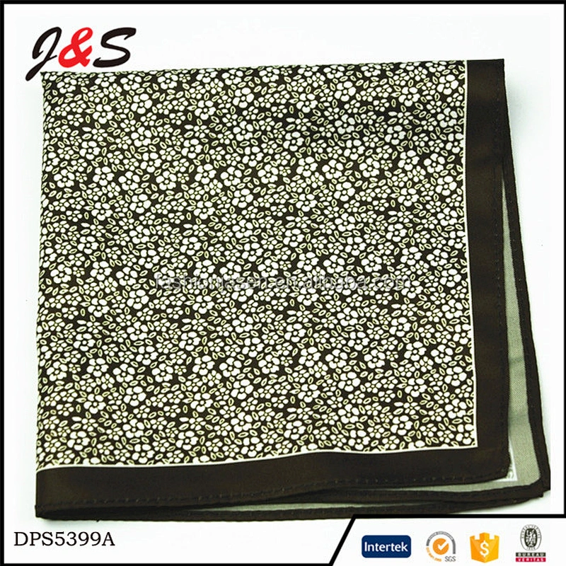 Wholesale High Quality Custom Handkerchief Men 100% Silk Custom Logo Accept Custom Printed Adults