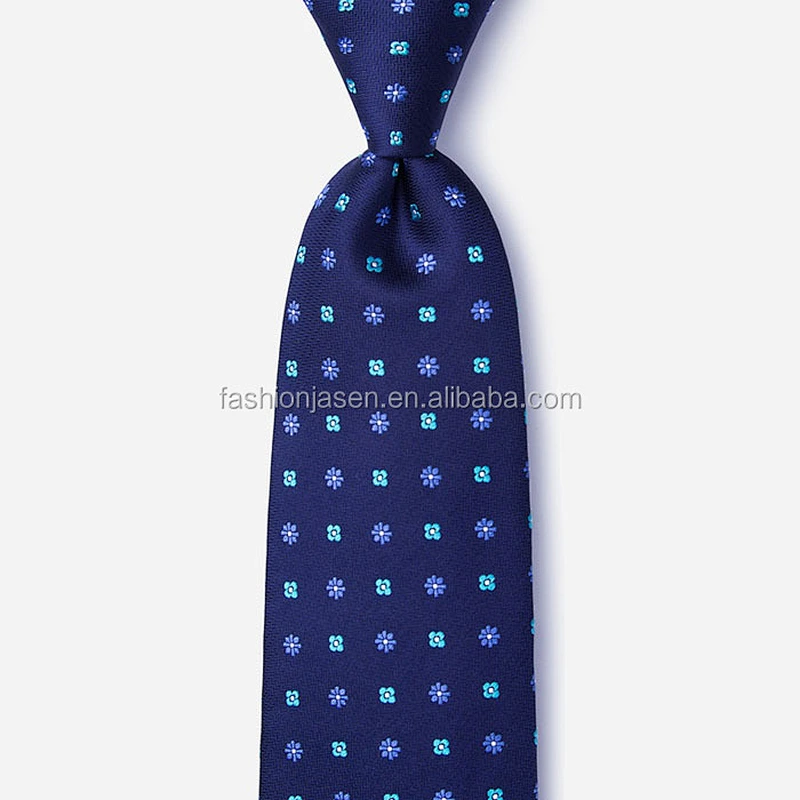 Latest High Quality Classical Popular Adjustable Mens Tie Red Bule Black White 100%silk 7*148cm Custom