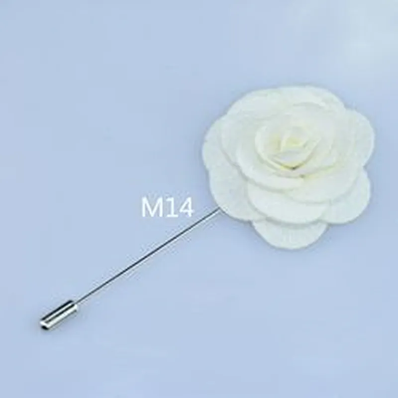 Custom Wedding Corsage Flower Fashionable Channel Brooch CC Brooch Pins Channel Graduation Lapel Pins For Suit Men