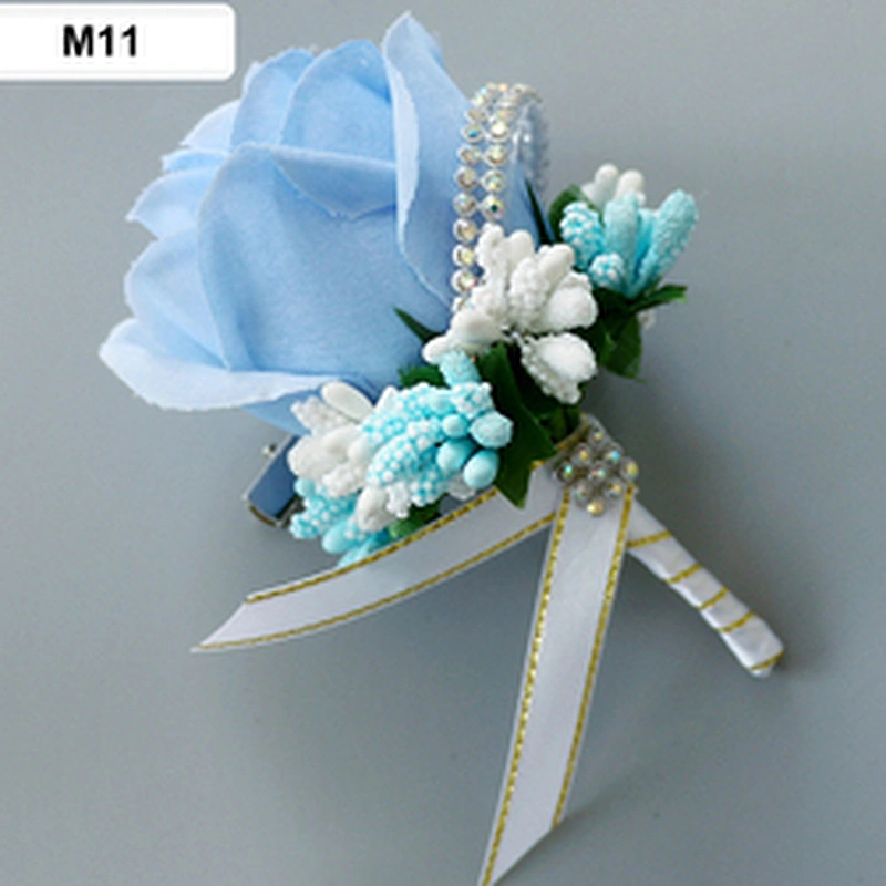 Designer Brooches And Pins Fashionable Wedding Boutonniere Flower Wedding Custom Logo Lapel Pin Packaging