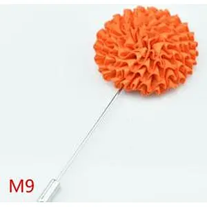 Designer flower brooch lapel pin Luxury groomsman corsage flower Custom lapel pins for suit men