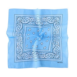 Wholesale Fashion cotton polyester silk square Handkerchief Printing Bandana Cheap Cotton Bandana