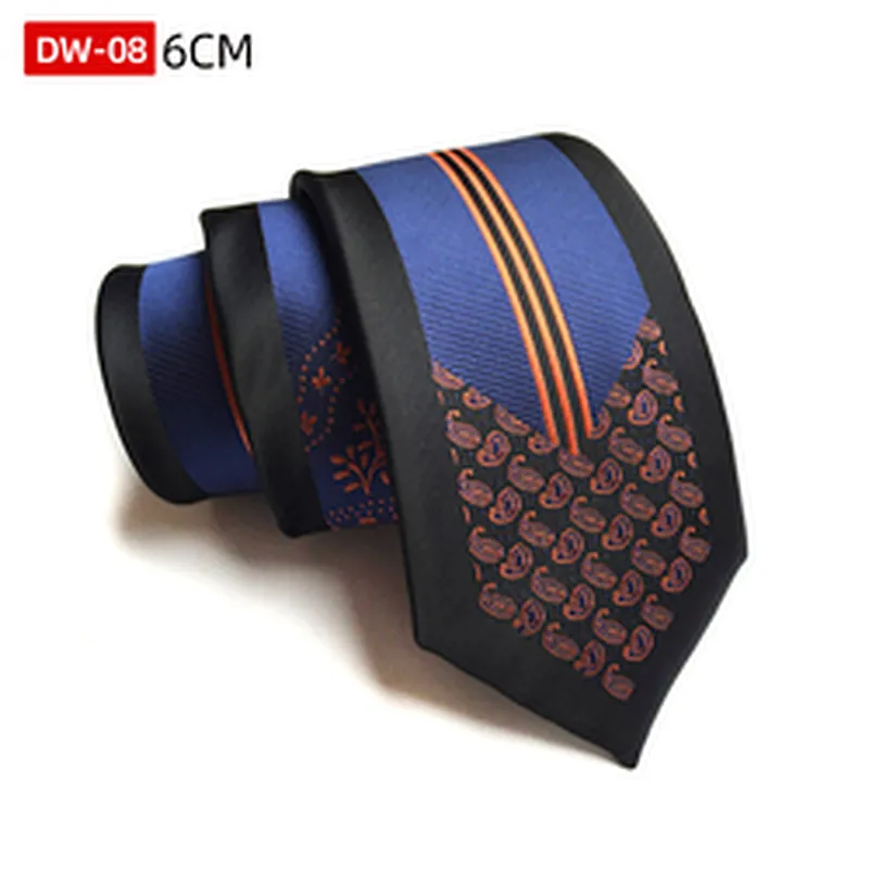 Customized Sublimation Neckties Men Luxury Ties Men Custom Logo Fashion Casual Paisley Cravate Homme