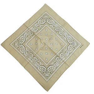 Wholesale Low Moq Fashion 100% Cotton Reusable Bandanas Custom Logo Silk Screen Printed Sport Headwear Soft Square Bandana Scarf