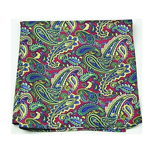 factory price customised hand rolled hem zephyr pocket square