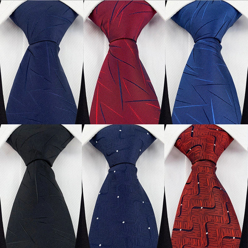 Popular Neck Ties For Men Classical Paisley Jacquard Cravate pour homme Custom Corbatas Hombres With Logo