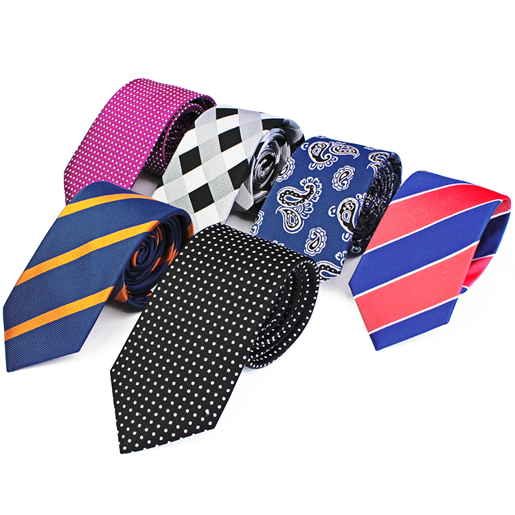 Designers Cravates Hommes Custom Mens Ties Silk Box Set Popular Stripe Silk Necktie For Men
