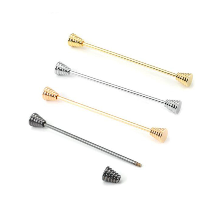 Custom Metal Accessories Collar Pin Shirt Luxury Men Brooch Pin Suit Wholesale Shirt Pins Collection