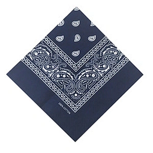 Wholesale Low Moq Fashion 100% Cotton Reusable Bandanas Custom Logo Silk Screen Printed Sport Headwear Soft Square Bandana Scarf