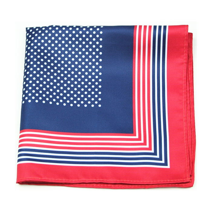men's pocket square printing microfiber hanky quality handkerchief factory in Shaoxing DPS5390F