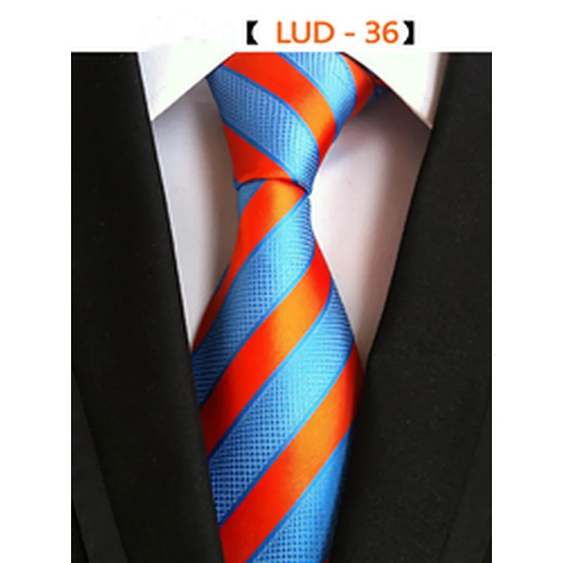 Wholesale Gravata Masculina Fashion Neck Ties For Men Casual Grid Silk Necktie Set Gift Box