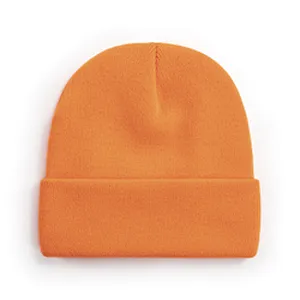 Wholesale Men Cheap Fashion Beanie Winter Hats Knitted Cap Winter Plain Women'S Knitted Beanie Hats