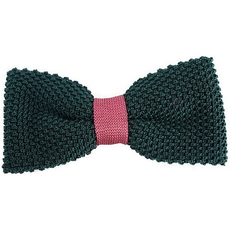 100 silk handmade knitted striped bow ties