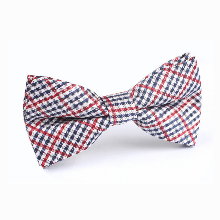 stylish handmade grid boy unique bowties