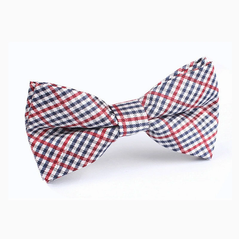 stylish handmade grid boy unique bowties