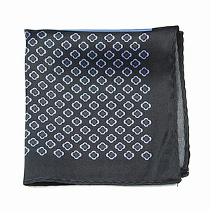 customise handkerchief dot pocket square high quality handchief silk DPS5710