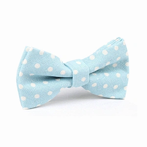 unique linen solid bowtie for young men