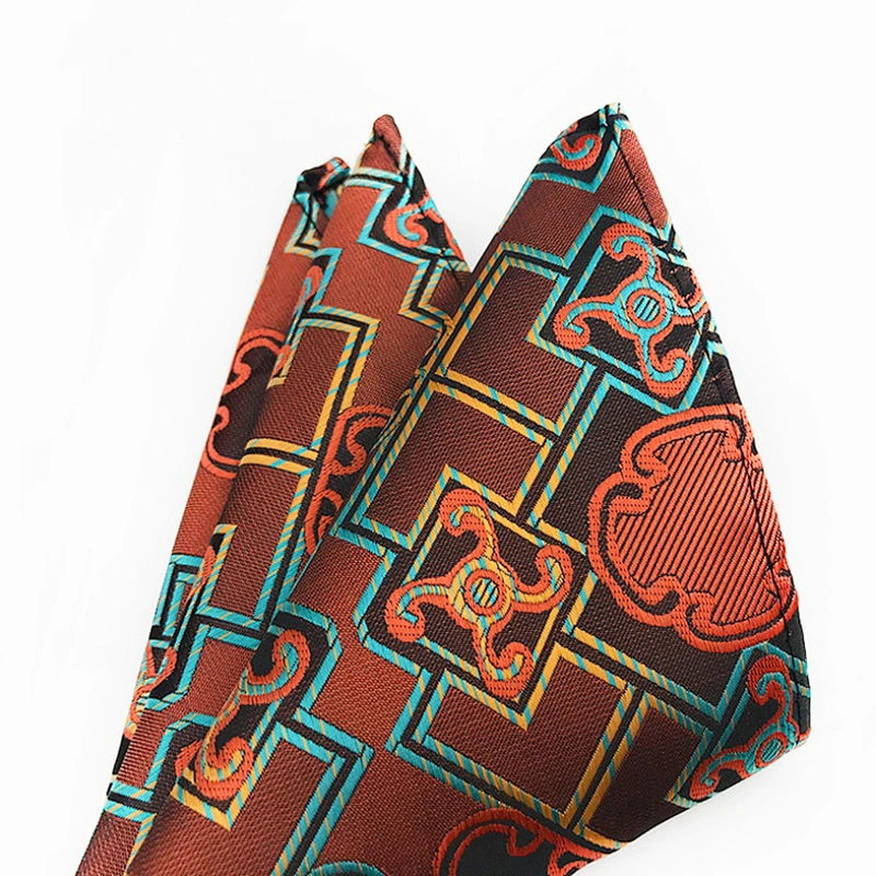 Custom Hanky Cotton Handkerchief Floral Silk Pocket Squares for Men Luxury Men Muslin Handkerchief Cotton