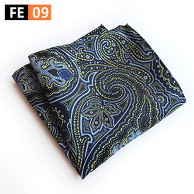 Customised Handkerchief In Gift Box Luxury Muslin Handkerchief Cotton Stylish Hanky Pocket Square Einstecktuch panoletas
