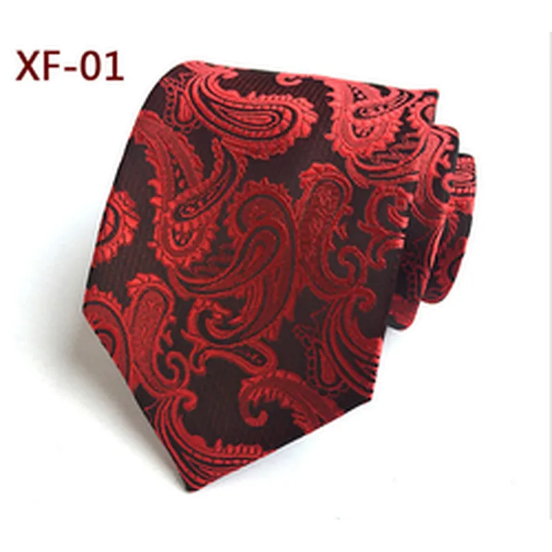 Classic Paisley Ties Men Custom Logo Casual Neck Ties For Men Italian Wedding Necktie Party Gravatas Estampadas