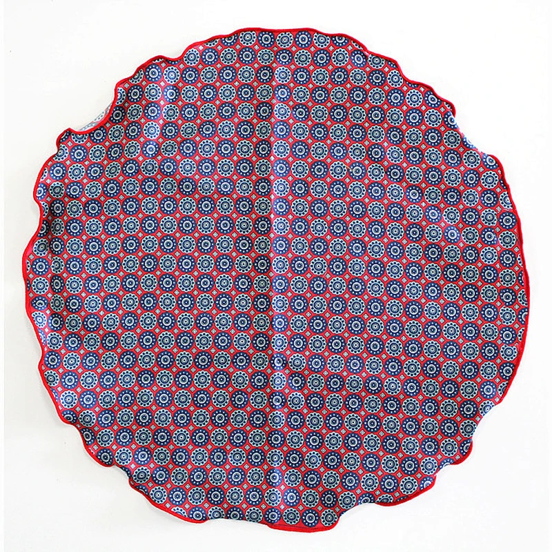 new spring collection pocket round handkerchiefs