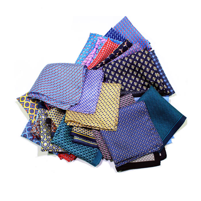 Wholesale Latest Custom Polyester Printing Pocket Square Handkerchief
