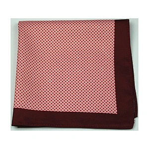 100%microfiber custom pocket square beautiful handkerchief for woman DPS5393D