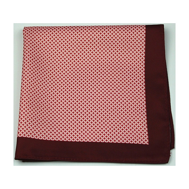 100%microfiber custom pocket square beautiful handkerchief for woman DPS5393D