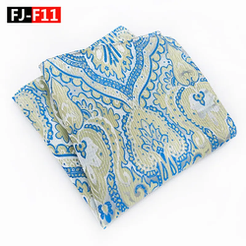 Luxury Men Muslin Handkerchief Cotton Custom Silk Pocket Squares for Men Paisley Hanky Cotton Handkerchief