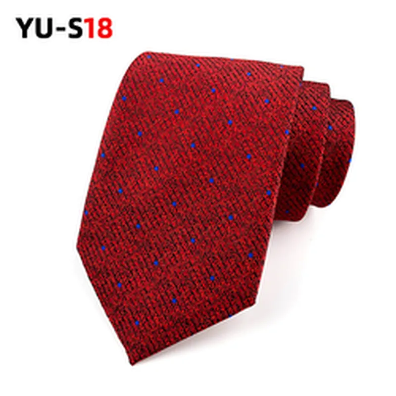Custom Necktie Mens Fashionable Jacquard Dot Corbatas Hombres Wholesale Casual Cravate pour homme
