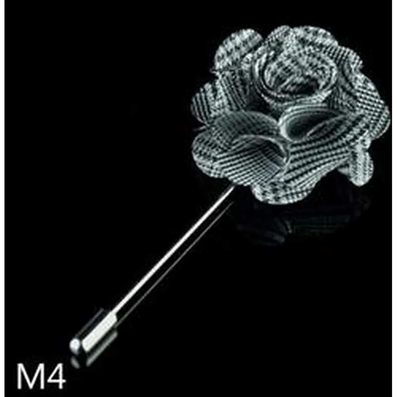Fashion wedding corsage flower Custom groom boutonniere flower wedding corsage Luxury flower for men suit