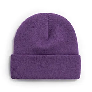 Wholesale Men Cheap Fashion Beanie Winter Hats Knitted Cap Winter Plain Women'S Knitted Beanie Hats