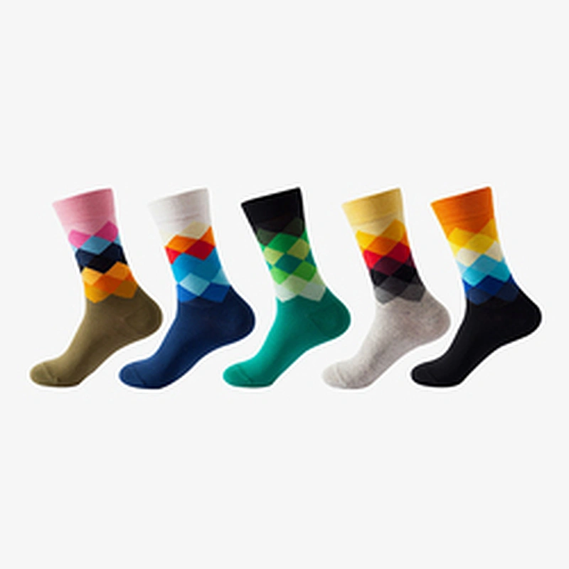 Wholesale 5-pack men and women anime cartoon long socks