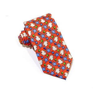 Custom Digital Printed  Mens 100% Silk Print Neck Tie