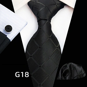 Custom Luxury Necktie Stripe Jacquard Cravates Homme Casual Silk Ties For Men