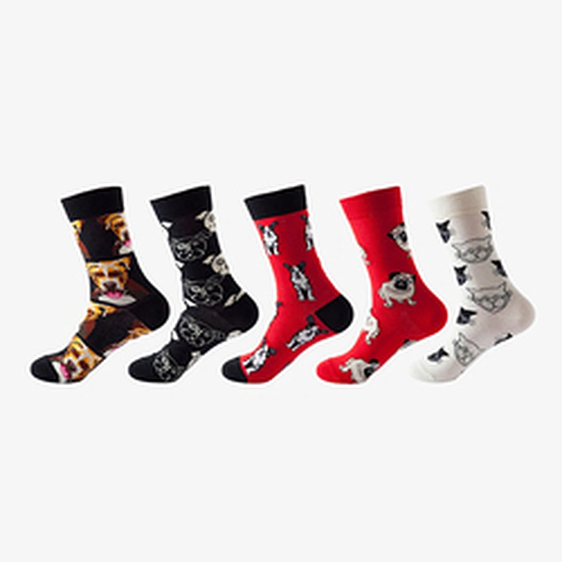 Wholesale 5-pack men and women anime cartoon long socks