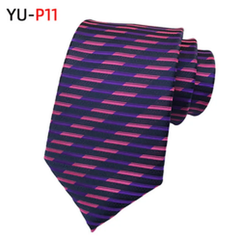 Fashion Cravate Pour Homme Custom Neckties Men Jacquard Woven Polyester Paisley Neck Ties For Men